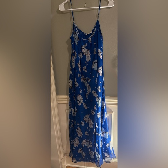 Zara Trafaluc Blue Maxi A-Line Skirt for Resort Wear - Picture 1 of 5